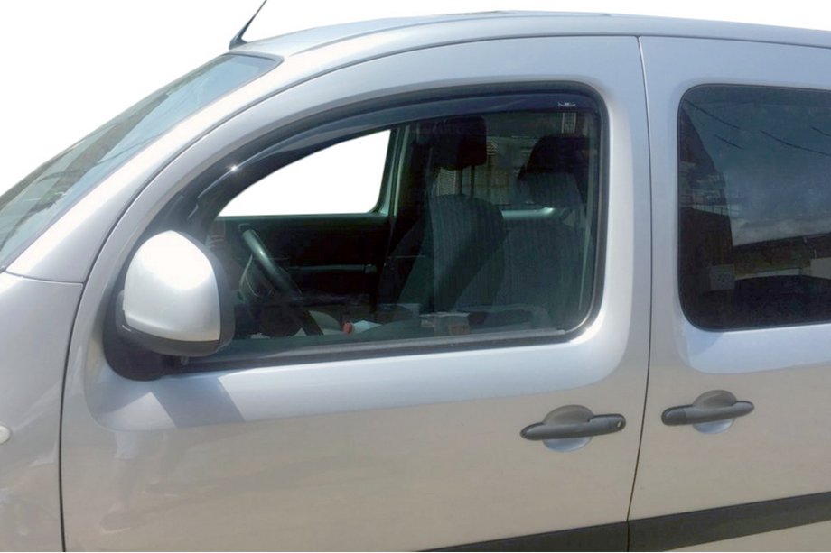 Renault Kangoo 2008–2020 гг. Ветровики вставные (2 шт, HIC) Фото 12
