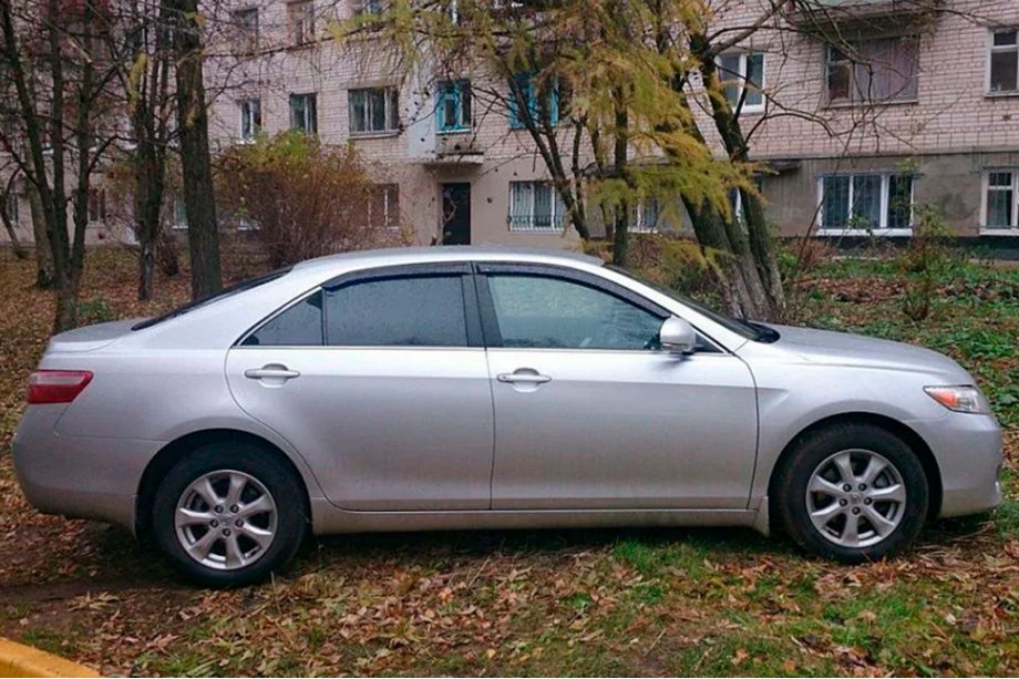 Toyota Camry 2006-2011 гг. Ветровики (США, 4 шт, HIC) Image