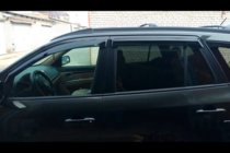 Hyundai Santa Fe 2 2006-2012 гг. Ветровики на окна (4 шт, HIC) фото 12