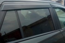 Hyundai Santa Fe 2 2006-2012 гг. Ветровики на окна (4 шт, HIC) фото 10