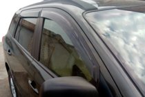 Hyundai Santa Fe 2 2006-2012 гг. Ветровики на окна (4 шт, HIC) фото 11