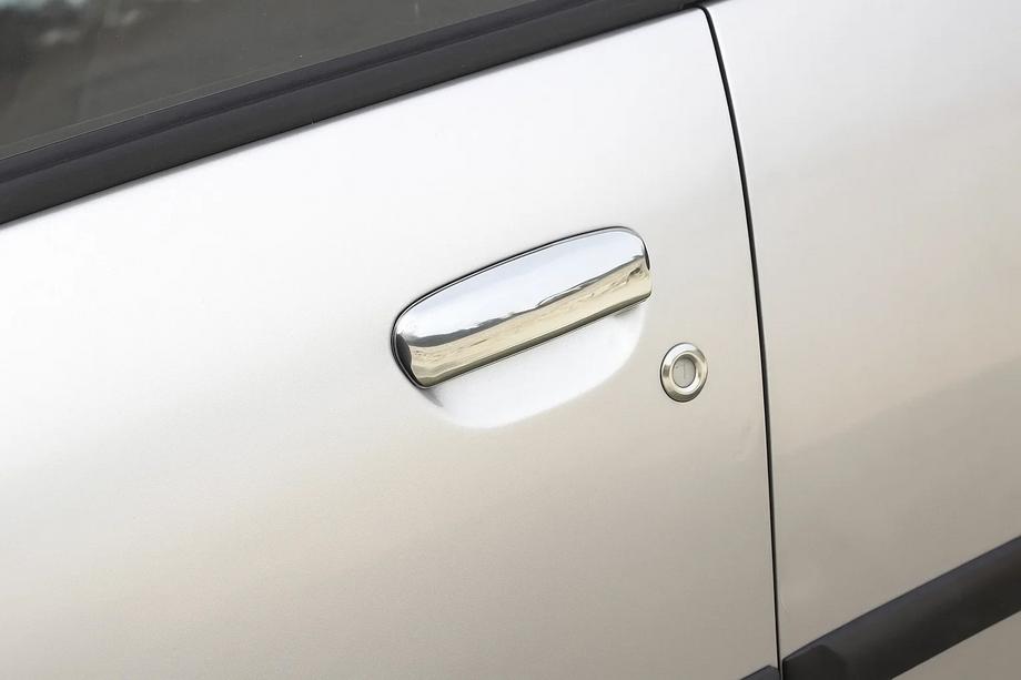 Mitsubishi Colt 2004-2012 гг. Хромированные Накладки на Ручки Дверей (4 шт, Нержавейка) Фото 1