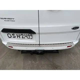 Накладка на задний бампер Carmos нержавейка фото 1