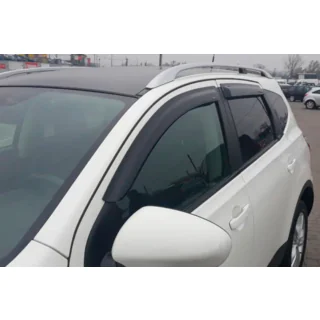 Ветровики на окна (4 шт, HIC) Nissan Qashqai 2010-2014 гг. фото 1