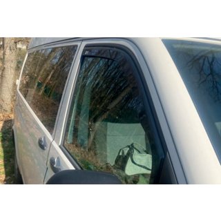 Ветровики вставные (2 шт, HIC) Volkswagen T5 Transporter 2003-2010 гг. фото 4