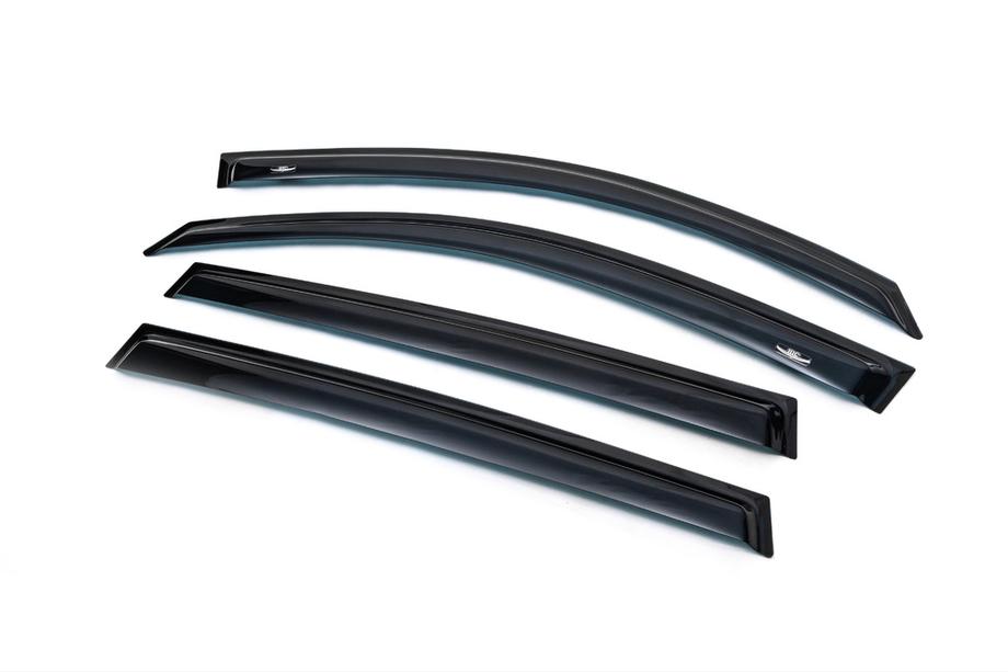 Volkswagen Tiguan 2007-2016 гг. Ветровики на окна (4 шт, HIC) Фото 11