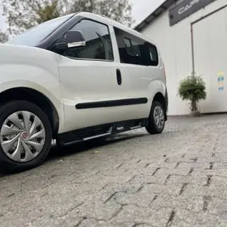 Боковые Пороги Sorento Тип (EuroCap) Fiat Doblo II 2010-2022 гг. фото 3