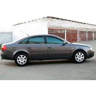 Ветровики на окна Sedan (4 шт., HIC) Audi A6 C5 2001-2004 гг. фото 1