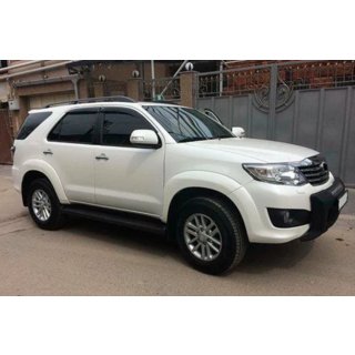 Ветровики на окна (4 шт, HIC) Toyota Fortuner 2006-2015 гг. фото 2