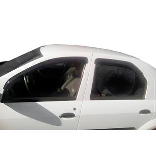 Ветровики на окна (4 шт, HIC) Dacia Logan I 2008-2012 гг. фото 1