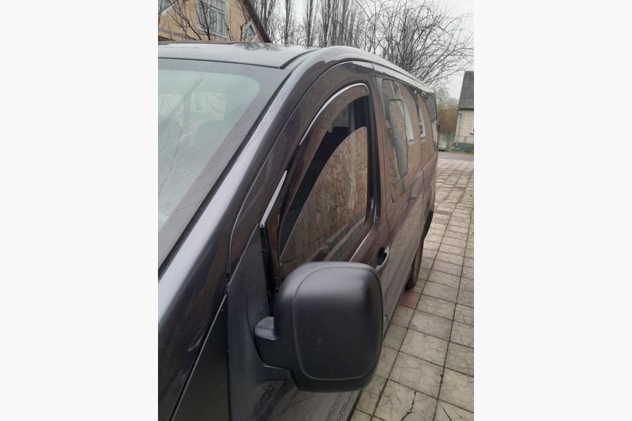 Peugeot Expert 2007-2016 гг. Ветровики вставные (2 шт, HIC) Фото 2