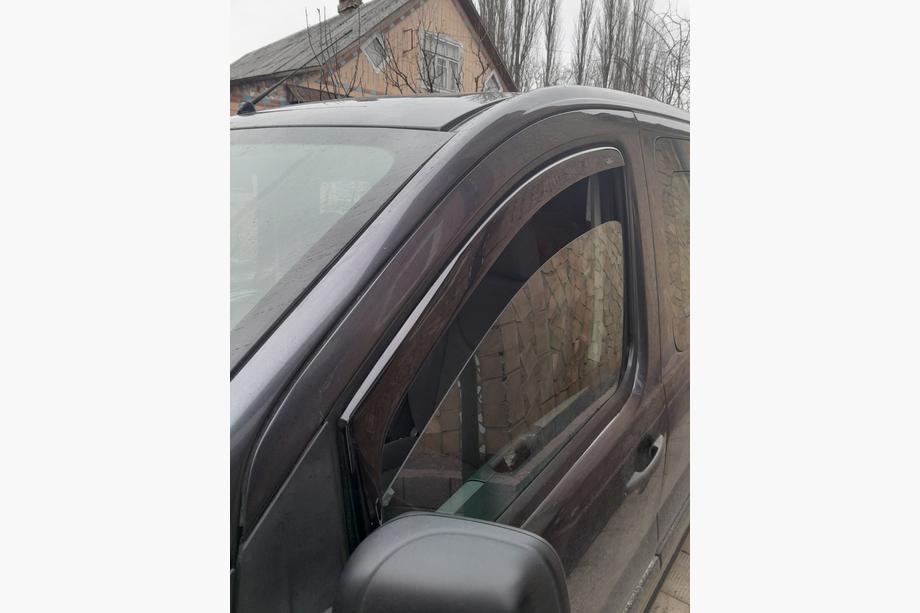 Peugeot Expert 2007-2016 гг. Ветровики вставные (2 шт, HIC) Фото 1