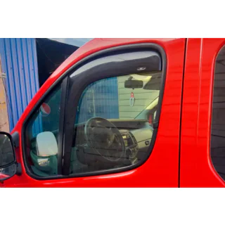 Ветровики вставные (2 шт, HIC) Nissan Primastar 2002-2014 гг. фото 4