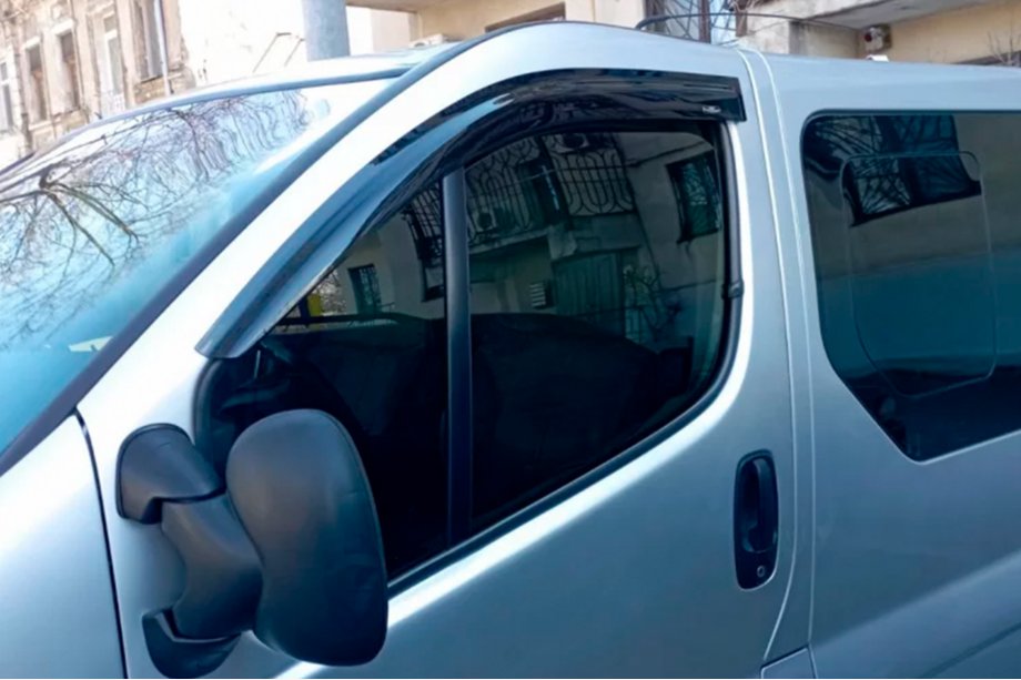 Nissan Primastar 2002-2014 гг. Ветровики на окна (2 шт, HIC) Фото 5