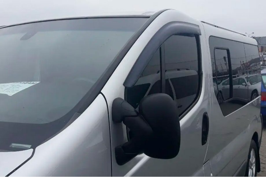 Nissan Primastar 2002-2014 гг. Ветровики на окна (2 шт, HIC) Фото 10