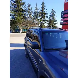 Рейлинги Хром турецкий дизайн (2 шт) Mitsubishi Pajero Wagon III 1999-2006 гг. фото 2