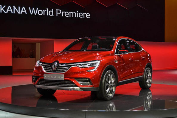 Новый купеобразный кроссовер Renault Arkana