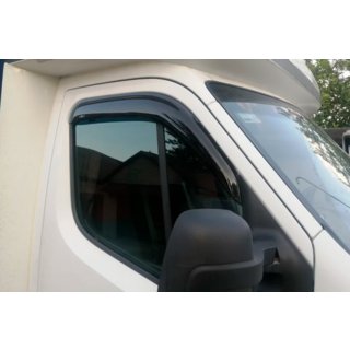 Ветровики на окна (2 шт, HIC) Opel Movano 2010-2021 гг. фото 3