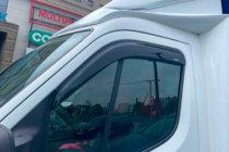 Nissan NV400 2010-2024 гг. Ветровики на окна (2 шт, HIC) фото 1