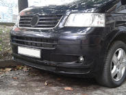 Volkswagen T5 2010-2015 гг. Накладка на передний бампер Sport 1 (грунт под покраску) фото 4