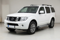 Nissan Pathfinder R51 2005-2014 гг. Боковые пороги Rainbow (2 шт., алюминий) фото 1