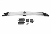 Toyota Land Cruiser Prado 150 2009-2023 гг. Рейлинги турецкий дизайн (Хром, 2 шт) фото 7