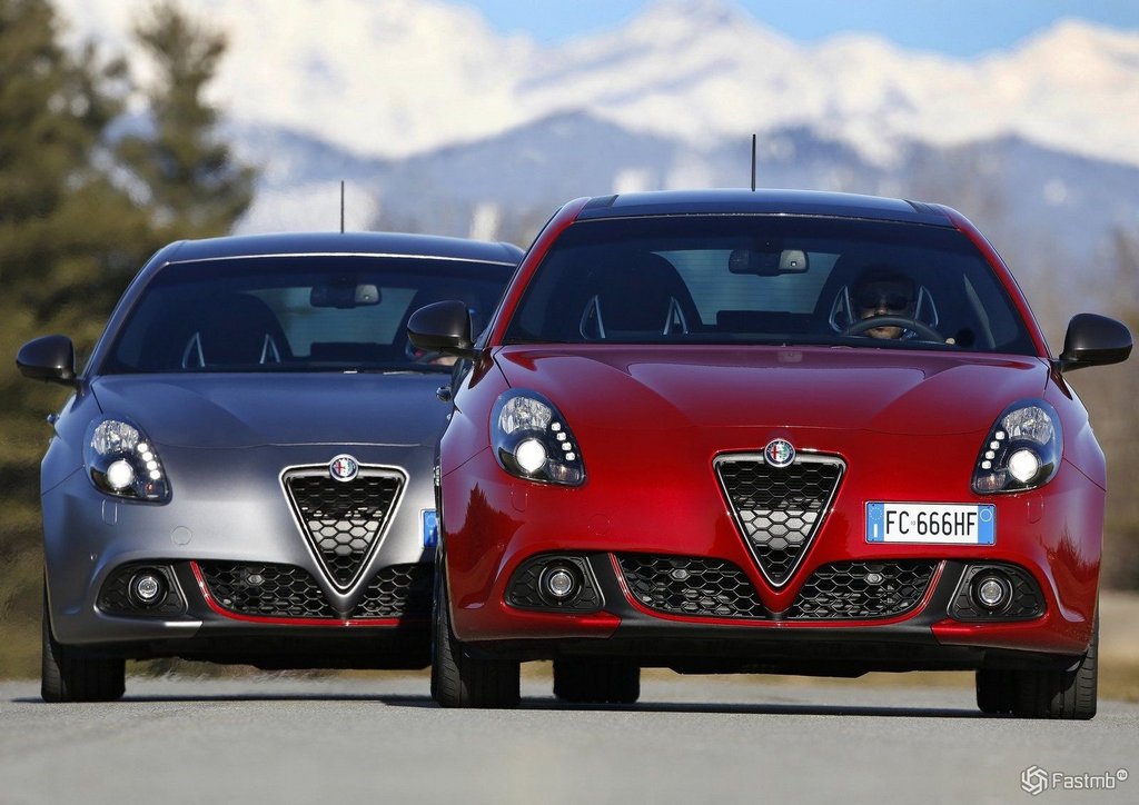 Рестайлинговая модель хэтчбека Alfa Romeo Giulietta