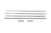 Volkswagen Jetta 2011-2018 гг. Нижние молдинги окон нержавейка (6 шт) Carmos - Турецкая Нержавеющая Сталь фото 8