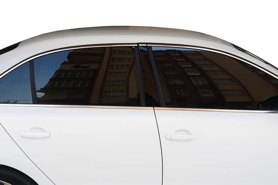 Volkswagen Jetta 2011-2018 гг. Полный комплект хромированных окантовок окон нержавейка (12 шт.) Carmos - Турецкая Нержавеющая Сталь Фото 3