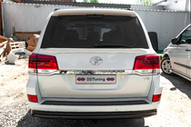 Toyota Land Cruiser 200 2007-2021 гг. Задний спойлер WALD (нижний, 2016-2021) фото 17
