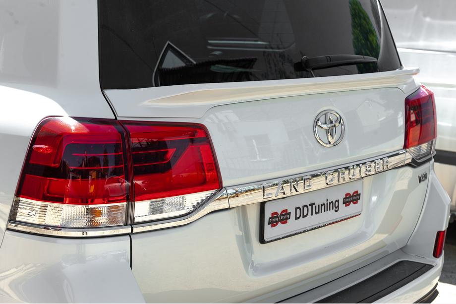 Toyota Land Cruiser 200 2007-2021 гг. Задний спойлер WALD (нижний, 2016-2021) Image