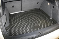 Audi Q3 2011-2019 гг. Коврик в багажник резиновый (Novline) фото 4
