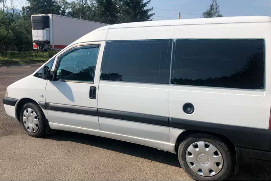 Peugeot Expert 1995-2007 гг. Ветровики вставные (2 шт, HIC) Фото 2