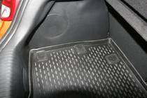 Hyundai Veloster 2011-2017 гг. Коврик в багажник резиновый (Novline) HB фото 2