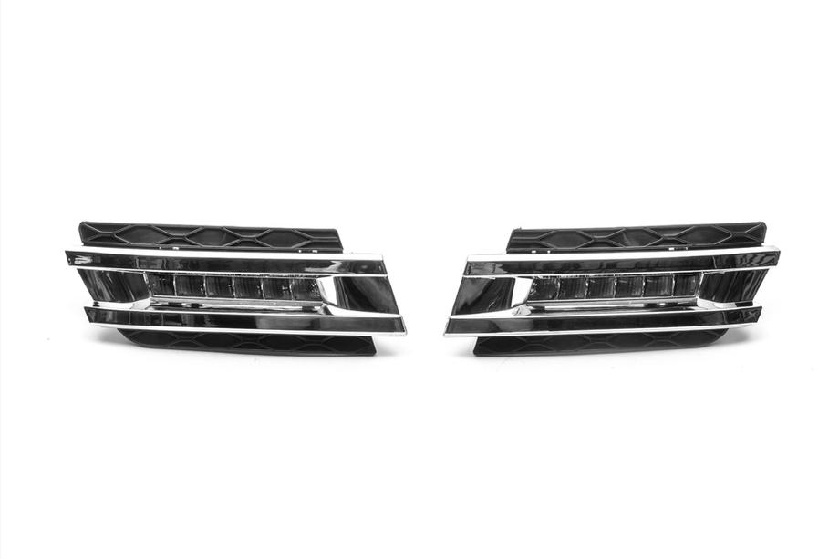 Mercedes GL class X164 2006-2012 гг. Дневные ходовые огни DRL (2 шт, 2006-2009) Фото 2