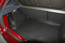 Renault Sandero 2007-2013 гг. Коврик в багажник резиновый (Novline) HB фото 4