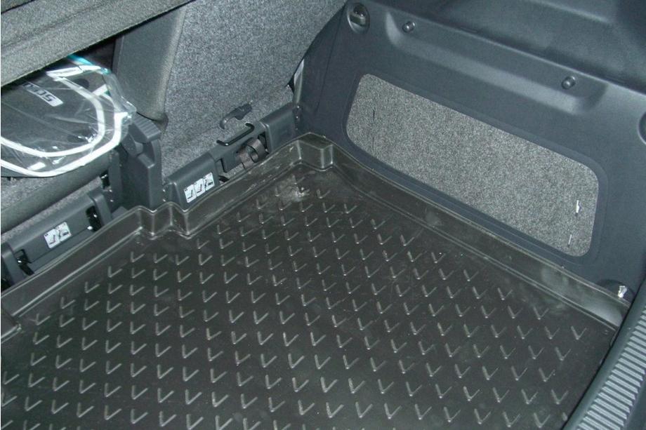 Skoda Roomster 2006-2015 гг. Коврик в багажник резиновый (Novline) Фото 2