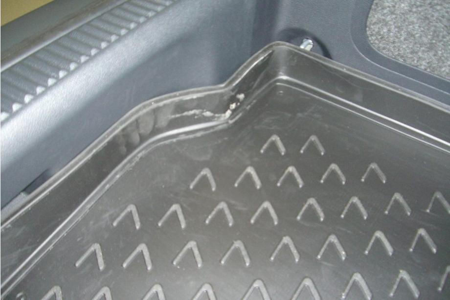 Skoda Roomster 2006-2015 гг. Коврик в багажник резиновый (Novline) Фото 4