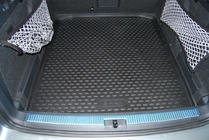 Skoda Superb 2015-2024 гг. Коврик в багажник резиновый (Novline) SW/Liftback фото 2