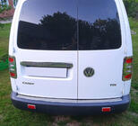 Volkswagen Caddy 2010-2015 гг. Хром Накладки на Задние Фонари V2 (2 шт., Нерж. сталь) фото 3