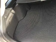 Toyota Avensis 2003-2009 гг. Коврик в багажник EVA (SW, Черный) фото 8