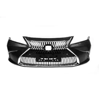 Передний бампер (для 2010-2012, дизайн 2019) Lexus ES 2006-2011 гг. фото 4
