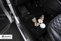 Ford Explorer 2011-2019 гг. 3D резиновые коврики в салон (5 шт, Novline) Вариант 1 фото 2