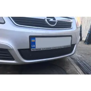 Зимняя накладка на решетку радиатора (2005-2008) Opel Zafira B 2005–2011 гг. фото 1