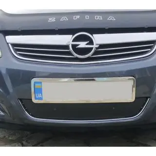 Зимняя накладка на решетку радиатора (2008-2011) Opel Zafira B 2005–2011 гг. фото 1