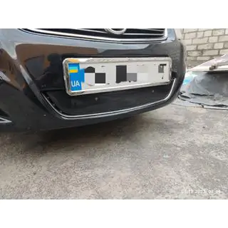 Зимняя накладка на решетку радиатора (2008-2011) Opel Zafira B 2005–2011 гг. фото 2