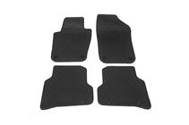 Volkswagen Polo 2010-2017 гг. Резиновые коврики HB (4 шт, DOMA) фото 1