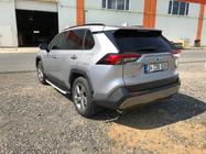Toyota Rav 4 2019–2025 гг. Боковые Подножки Fullmond (2 шт., Алюминий) фото 6
