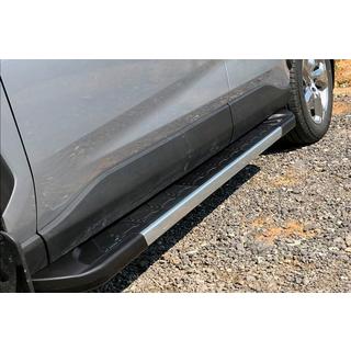 Боковые пороги RedLine V1 (2 шт., алюминий) Toyota Rav 4 2019–2025 гг. фото 2