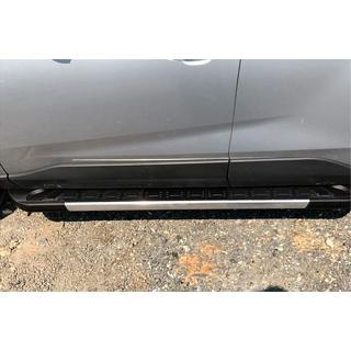 Боковые пороги RedLine V1 (2 шт., алюминий) Toyota Rav 4 2019–2025 гг. фото 4